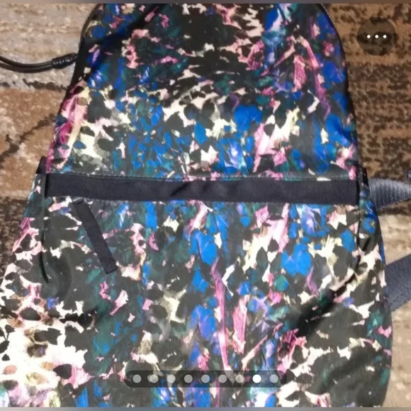 Lululemon Athletica Pink and Blue Crossbody Bag - Picture 10 of 12